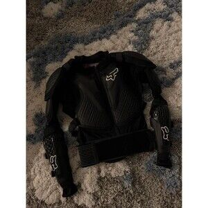 New without tag fox racing titan jacket black youth size Medium